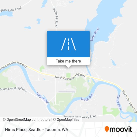 Mapa de Nims Place