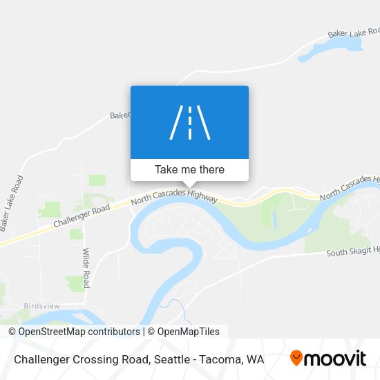 Mapa de Challenger Crossing Road