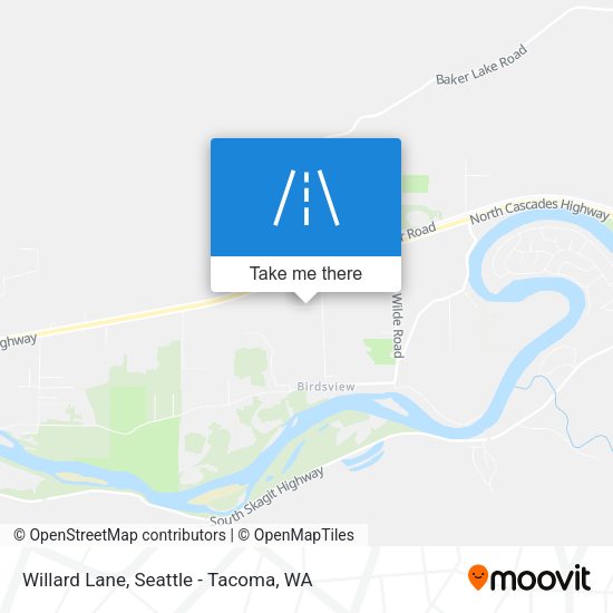 Willard Lane map