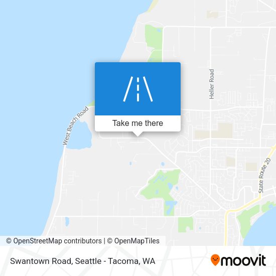 Swantown Road map
