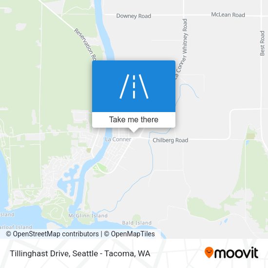 Mapa de Tillinghast Drive