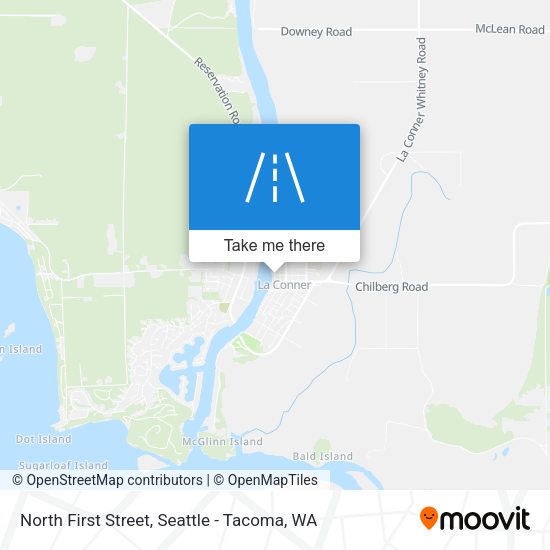 North First Street map