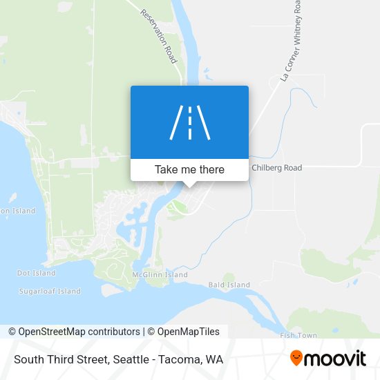 Mapa de South Third Street