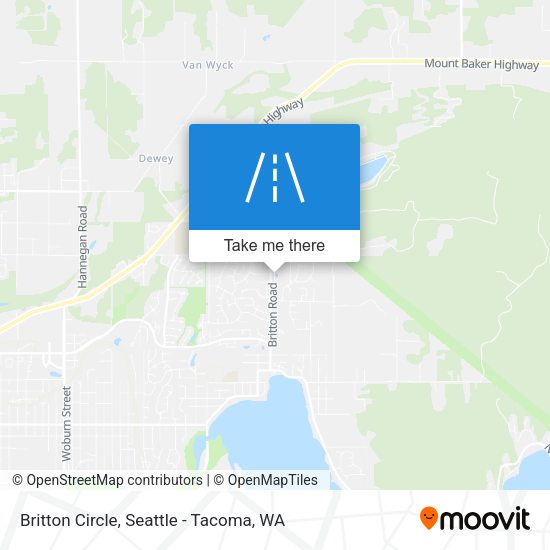 Britton Circle map