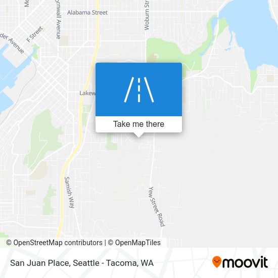 Mapa de San Juan Place