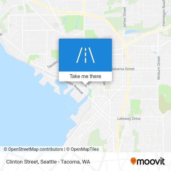 Clinton Street map