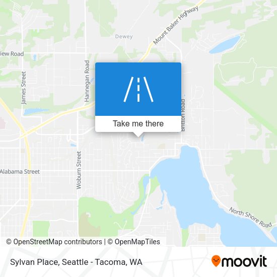 Mapa de Sylvan Place