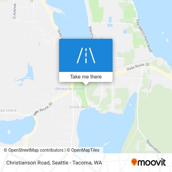 Mapa de Christianson Road