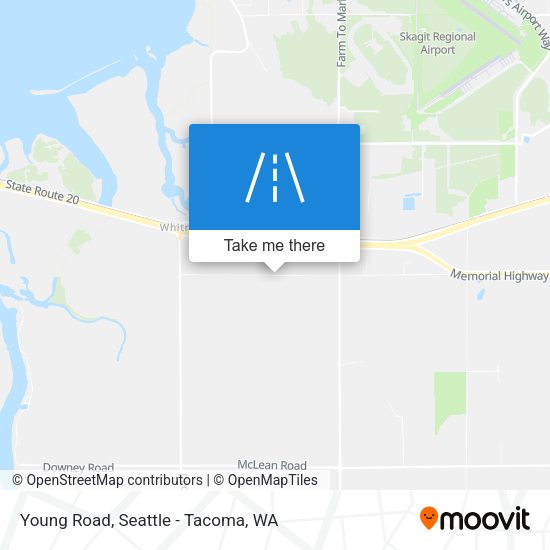 Mapa de Young Road