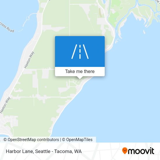 Harbor Lane map