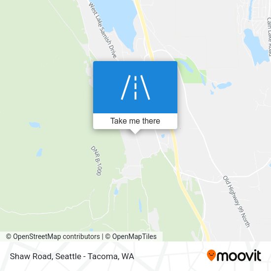 Shaw Road map