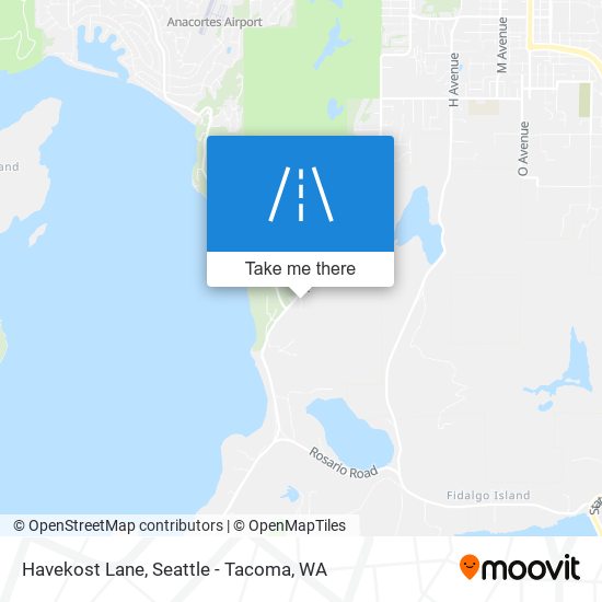 Havekost Lane map
