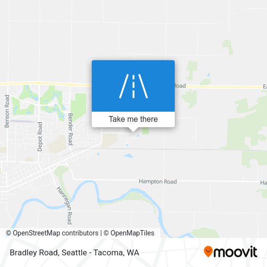 Bradley Road map