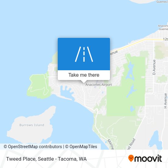 Mapa de Tweed Place