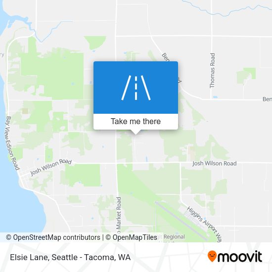 Elsie Lane map