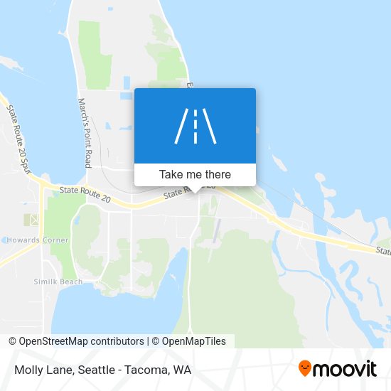 Molly Lane map