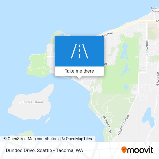 Mapa de Dundee Drive