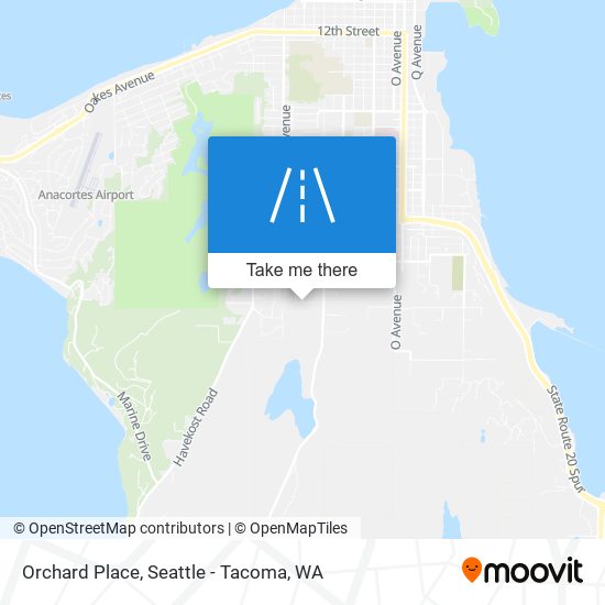 Mapa de Orchard Place