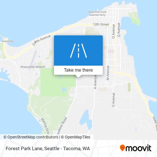 Mapa de Forest Park Lane