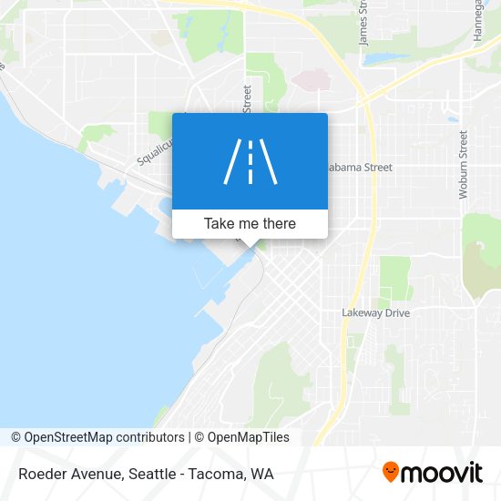 Mapa de Roeder Avenue