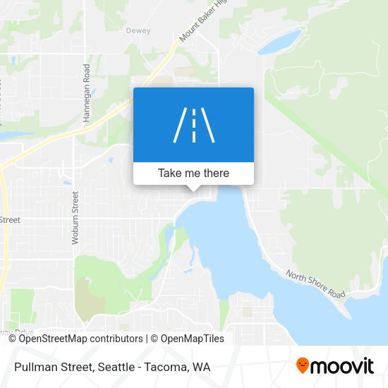 Mapa de Pullman Street