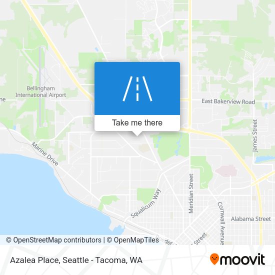 Azalea Place map