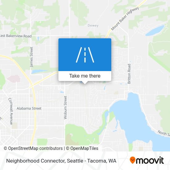 Neighborhood Connector map