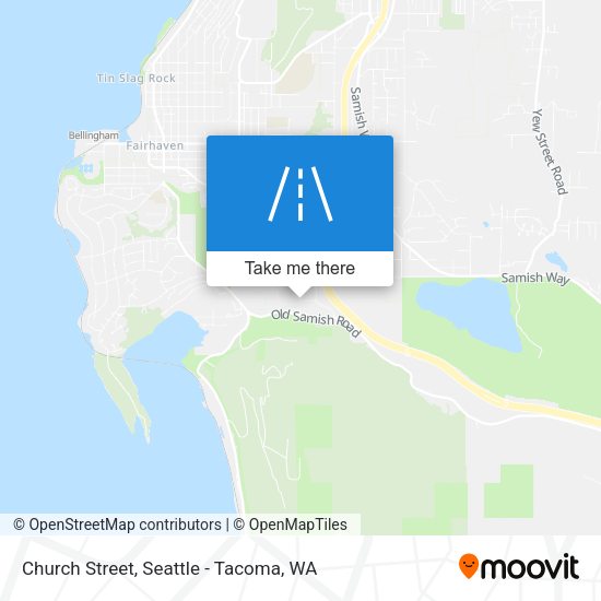 Mapa de Church Street