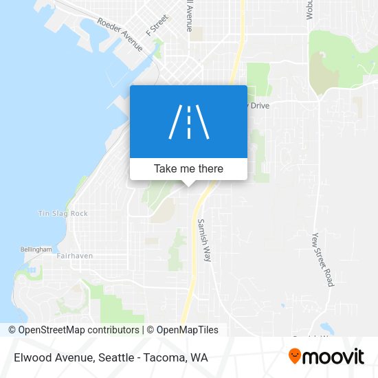 Elwood Avenue map