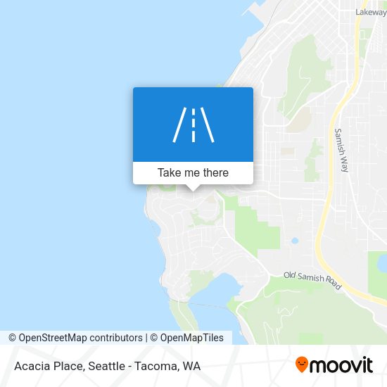 Mapa de Acacia Place