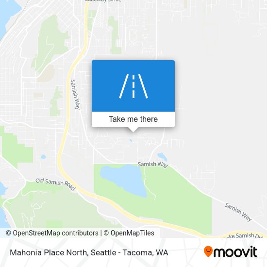 Mahonia Place North map