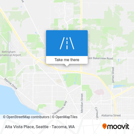 Mapa de Alta Vista Place
