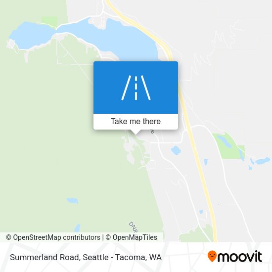 Summerland Road map