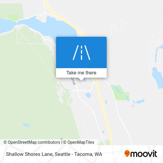 Shallow Shores Lane map