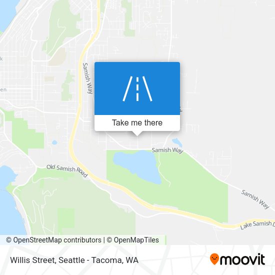 Willis Street map