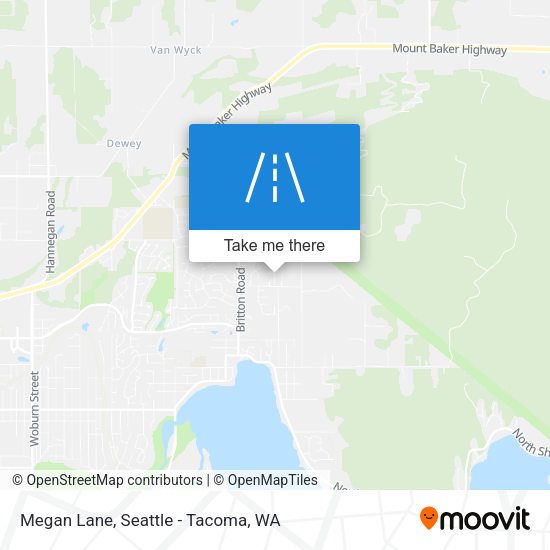 Mapa de Megan Lane