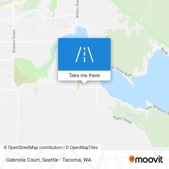 Gabriola Court map
