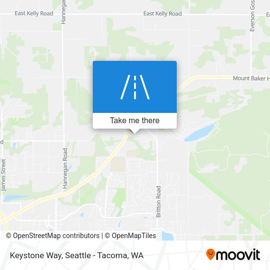 Mapa de Keystone Way