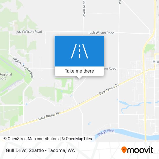 Gull Drive map