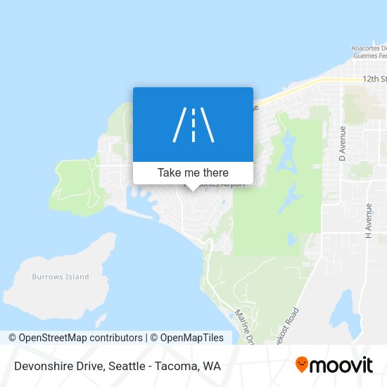 Devonshire Drive map
