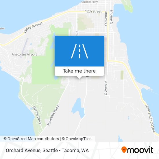 Orchard Avenue map