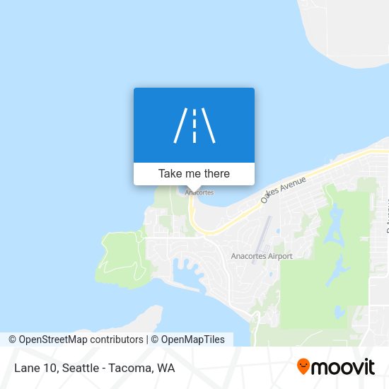 Lane 10 map