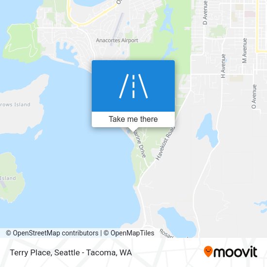 Terry Place map