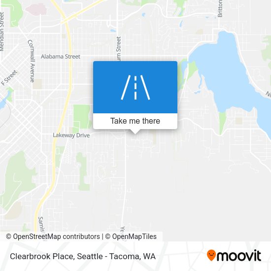 Mapa de Clearbrook Place
