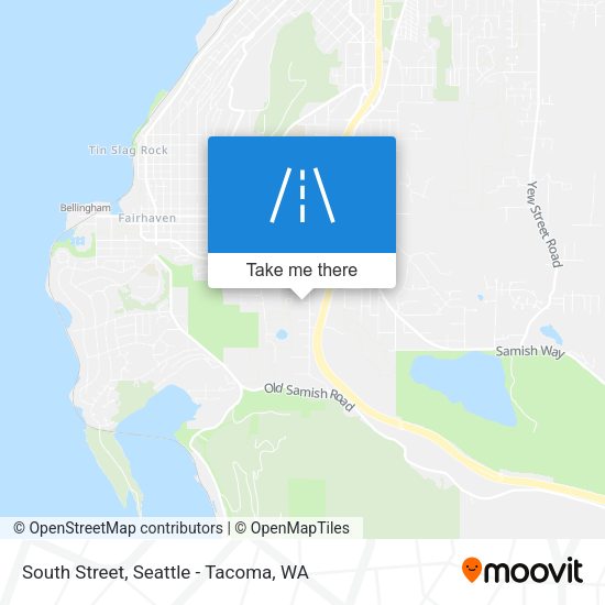 South Street map
