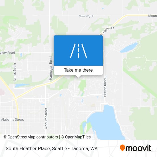 Mapa de South Heather Place