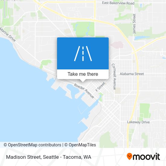 Mapa de Madison Street