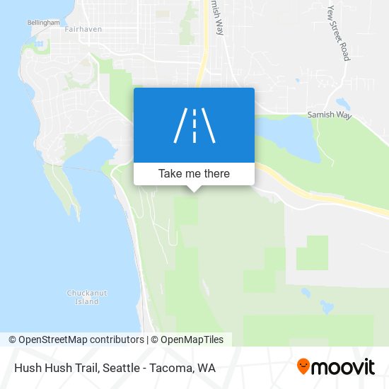 Mapa de Hush Hush Trail