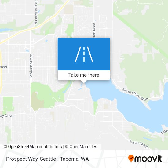Prospect Way map
