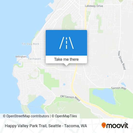 Happy Valley Park Trail map